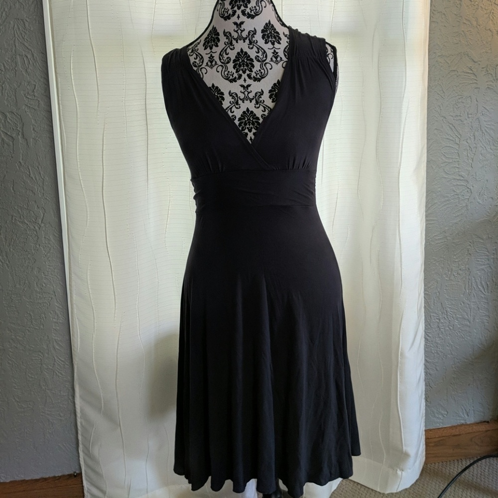 Survival brand gray vneck casual dress Size large